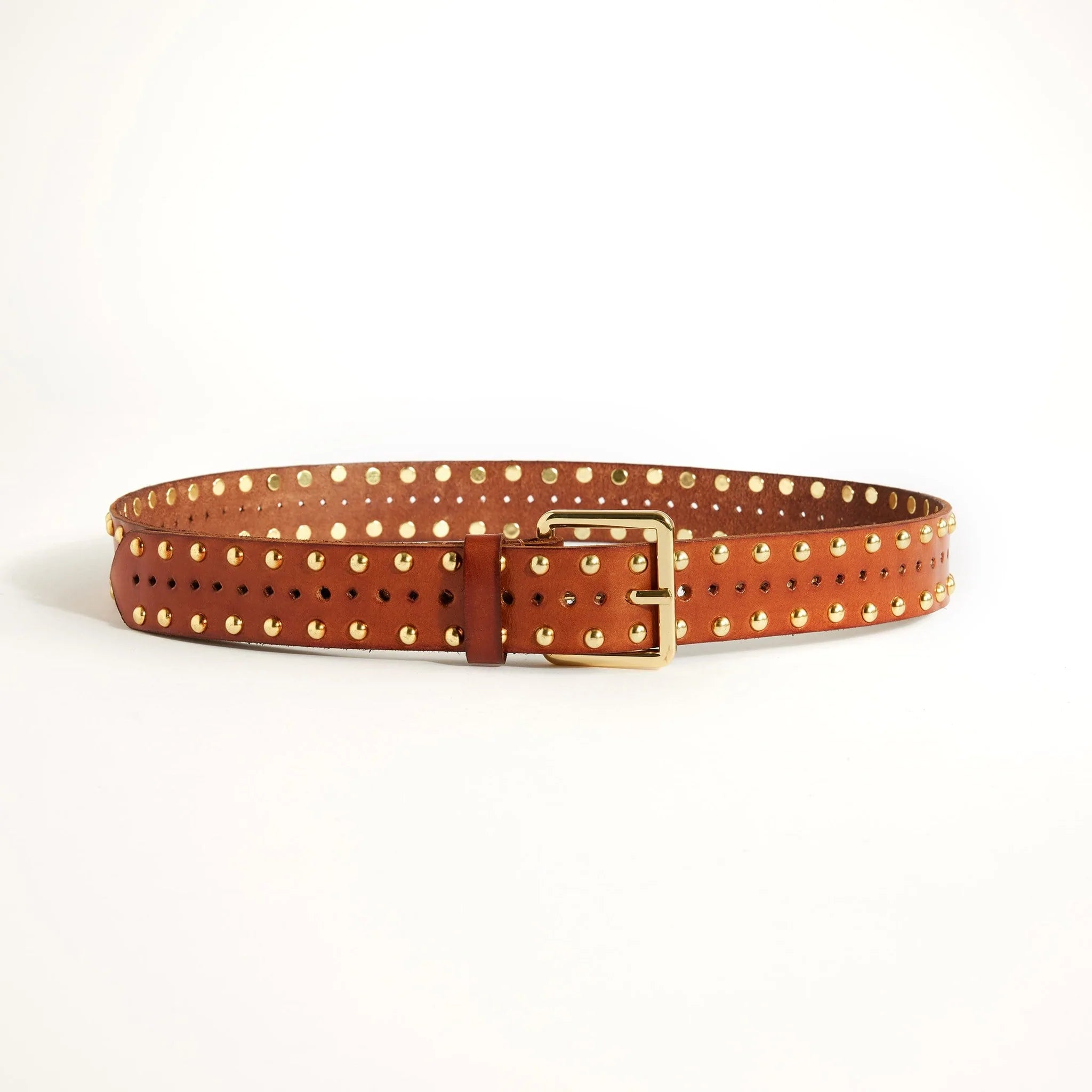 Shop Hollstar Sterling Leather Belt in Tan by Caravan & Co. - Caravan & Co