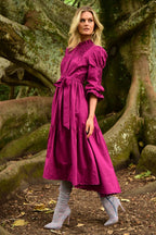 Shop Honey I’m Home Dress | Magenta - Trelise Cooper