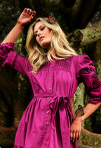 Shop Honey I’m Home Dress | Magenta - Trelise Cooper