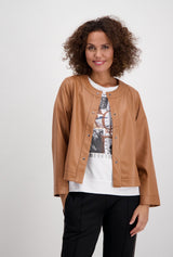 Monari Immitation Leather Jacket