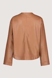 Shop Immitation Leather Jacket - Monari