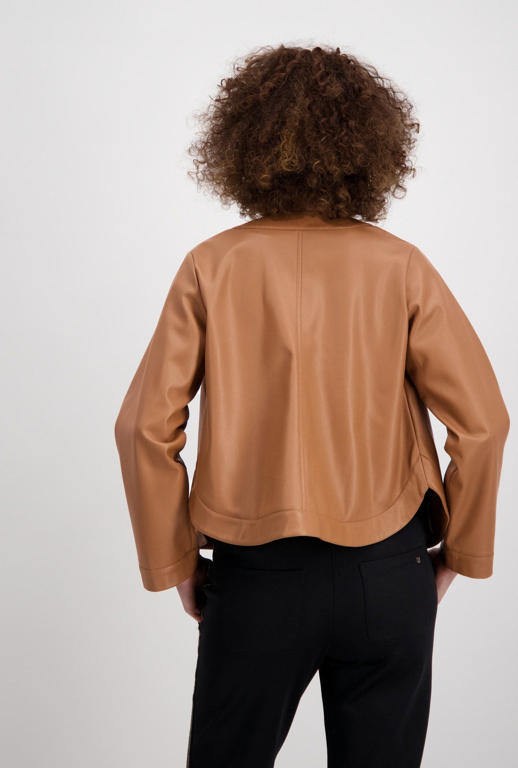 Shop Immitation Leather Jacket - Monari