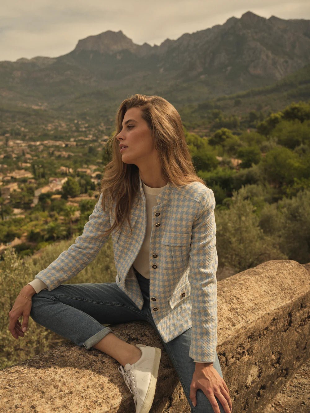 Shop Iris Bester Jacket | Clear Sky - Mos Mosh