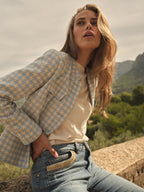 Shop Iris Bester Jacket | Clear Sky - Mos Mosh