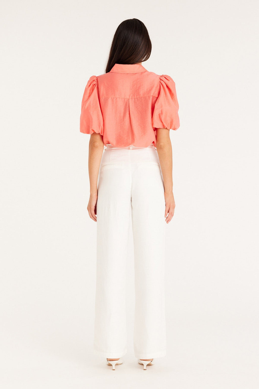 Shop Iris Blouse | Coral - Cable Melbourne