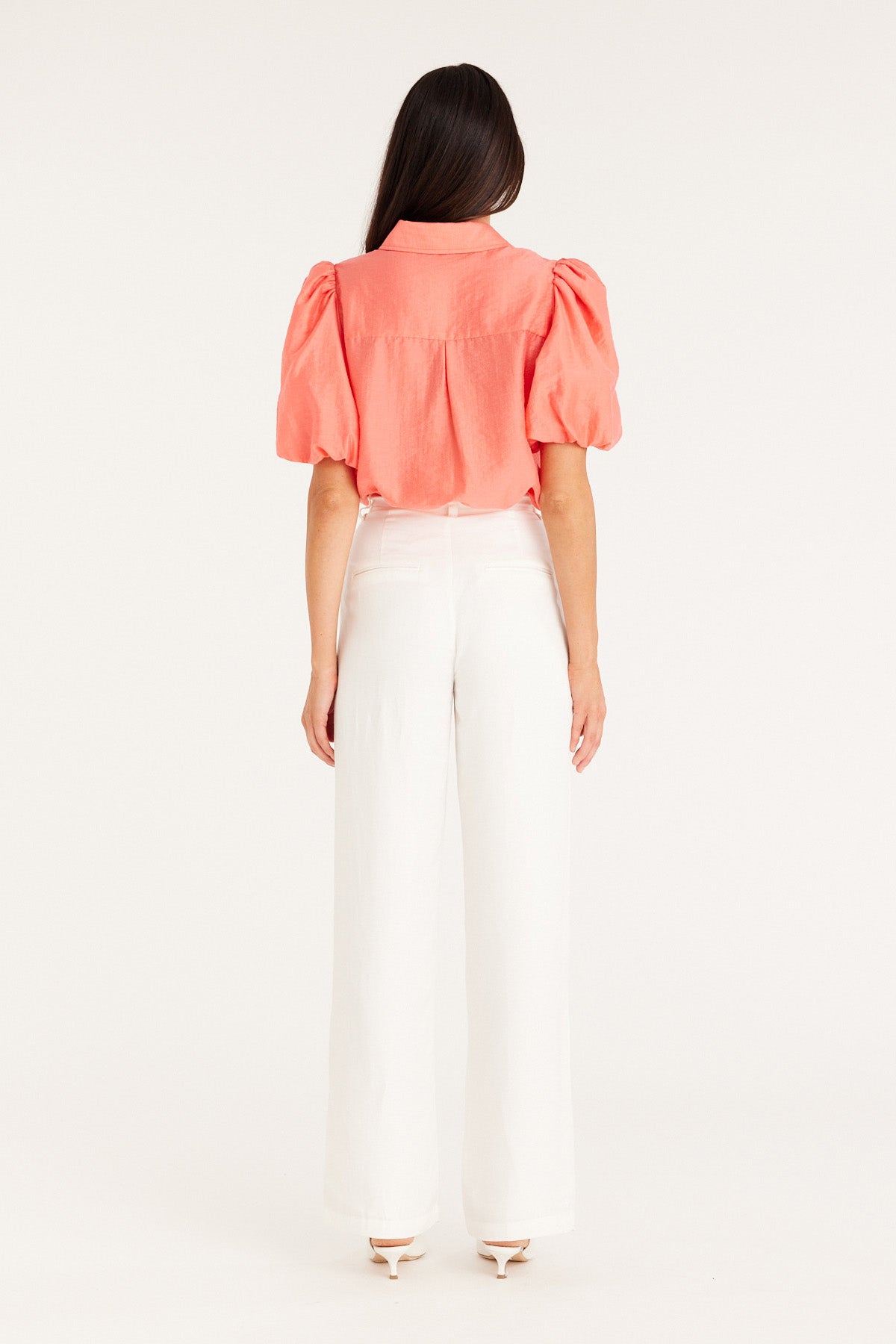 Shop Iris Blouse | Coral - Cable Melbourne