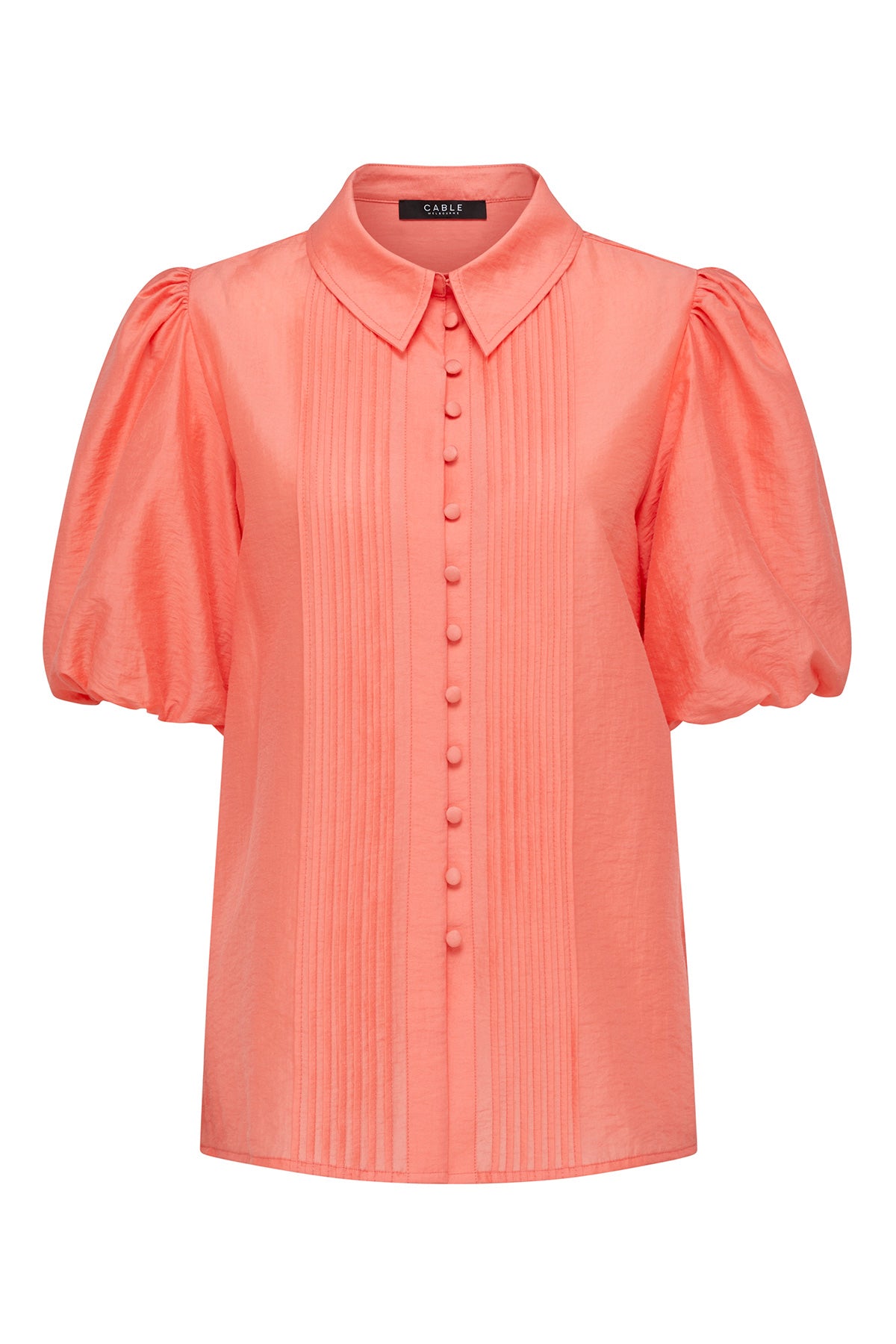 Shop Iris Blouse | Coral - Cable Melbourne