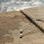 Shop Island Necklace | Freshwater Pearls - Bianc