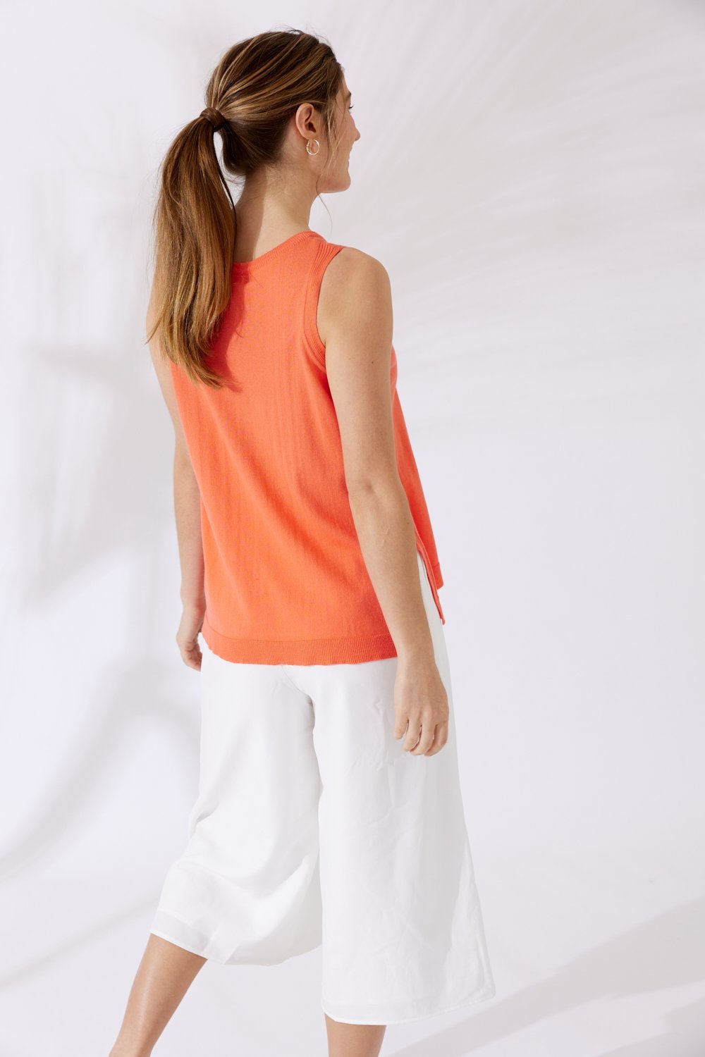 Shop Izzy Tank Top | Tangerine - Mia Fratino