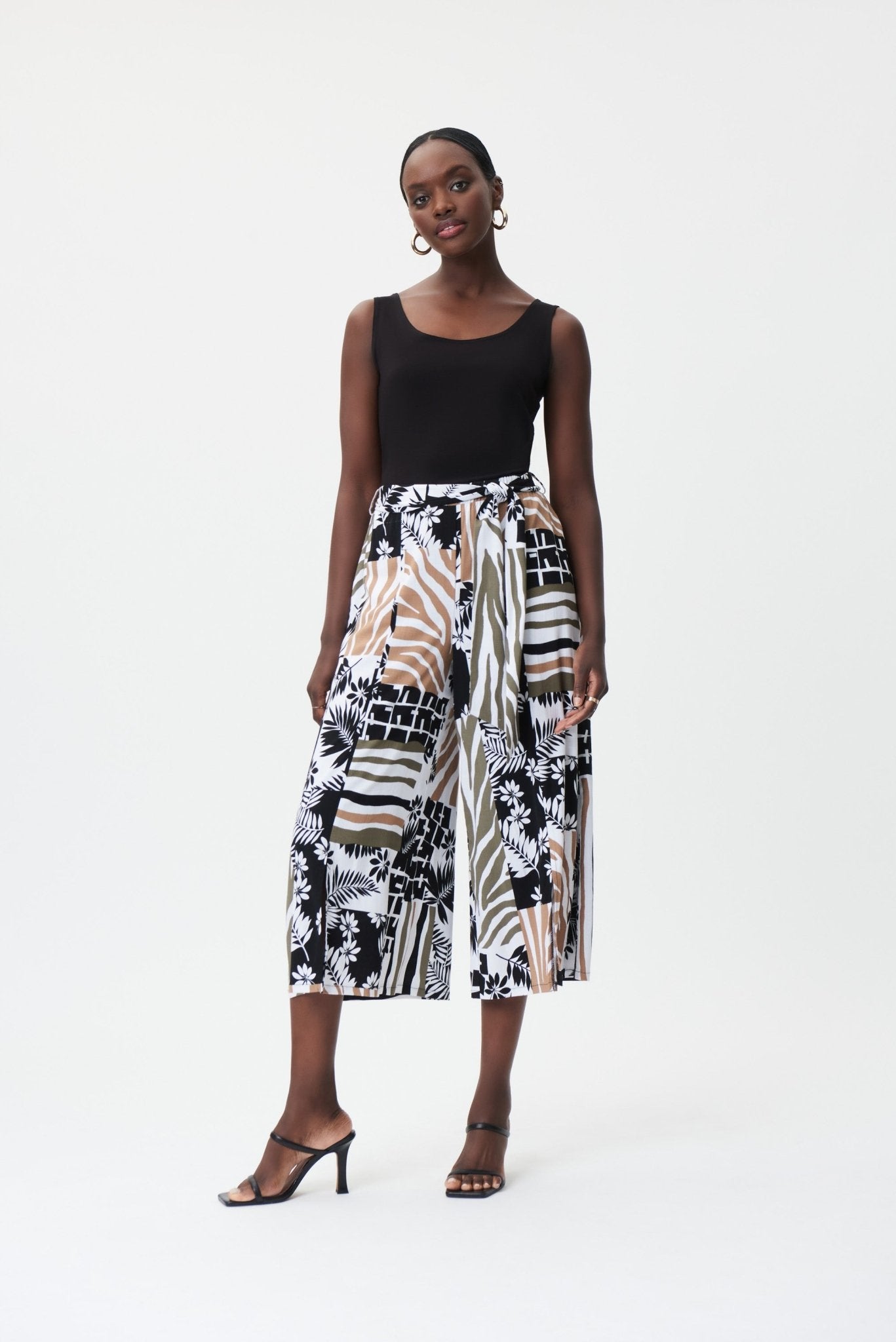 Shop Jersey Solid Sleeveless Tank Top Syle 232269 | Foliage Green - JOSEPH RIBKOFF