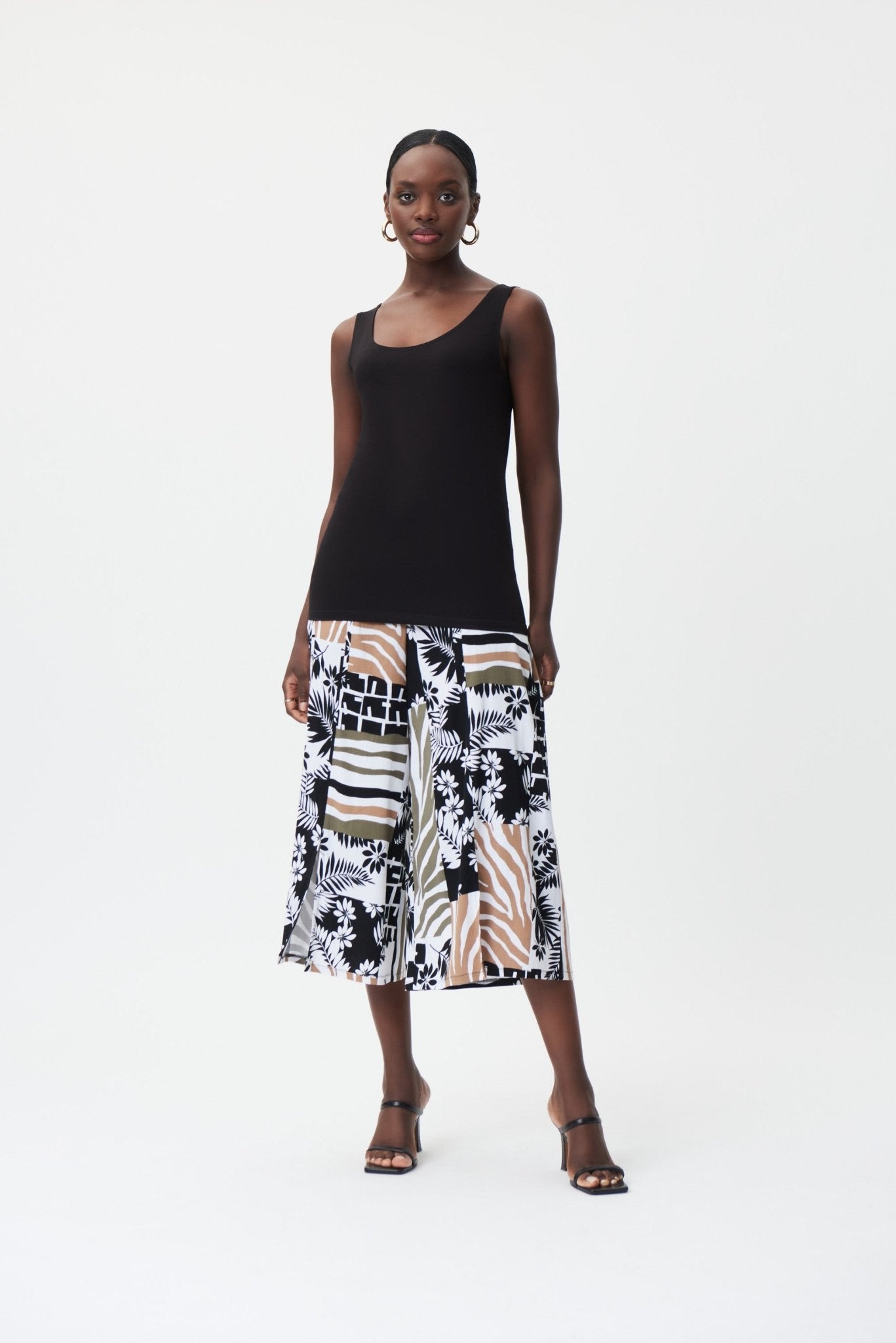 Shop Jersey Solid Sleeveless Tank Top Syle 232269 | Foliage Green - JOSEPH RIBKOFF