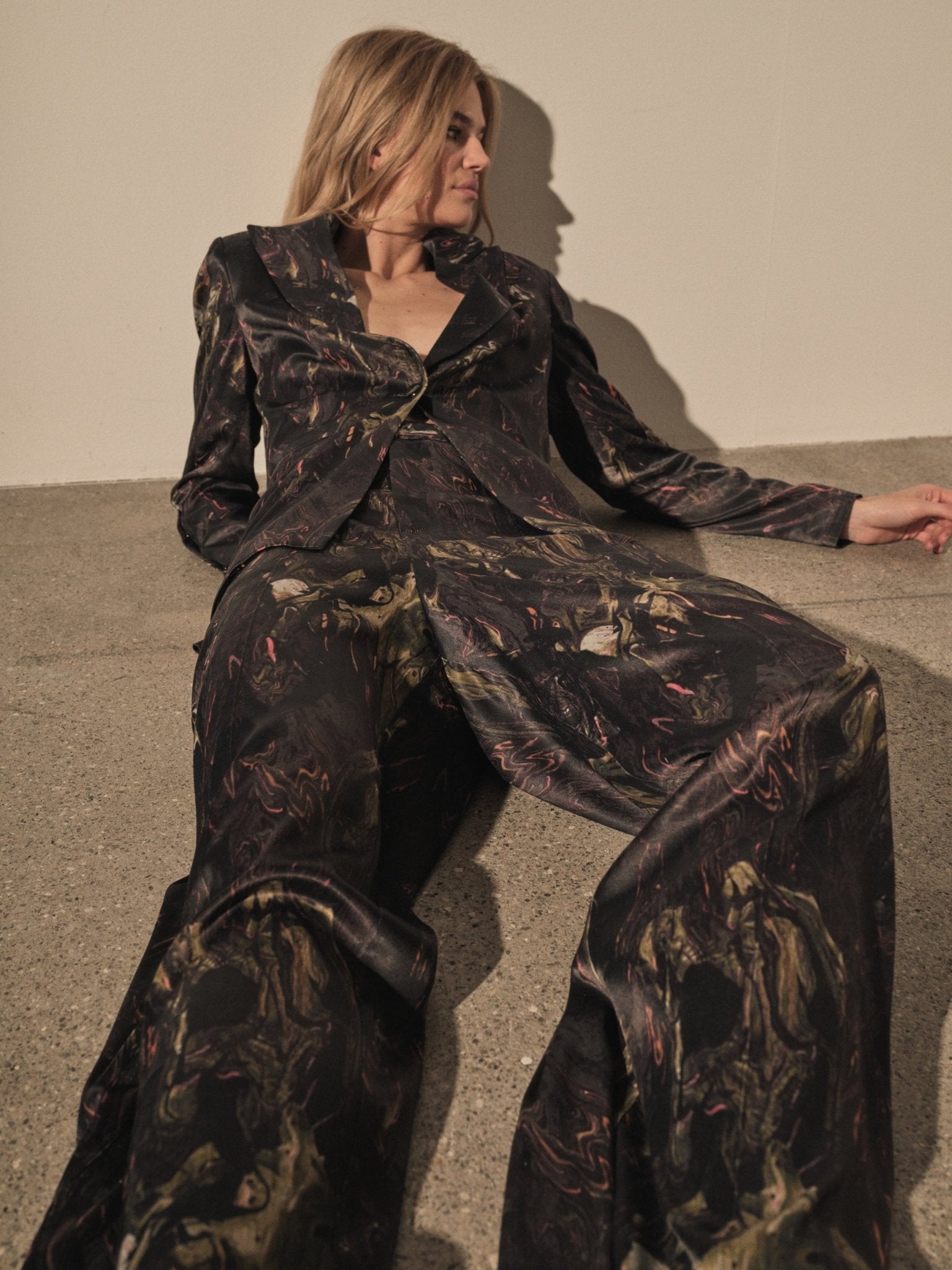 Shop Jules Marble Pant | Black - Mos Mosh