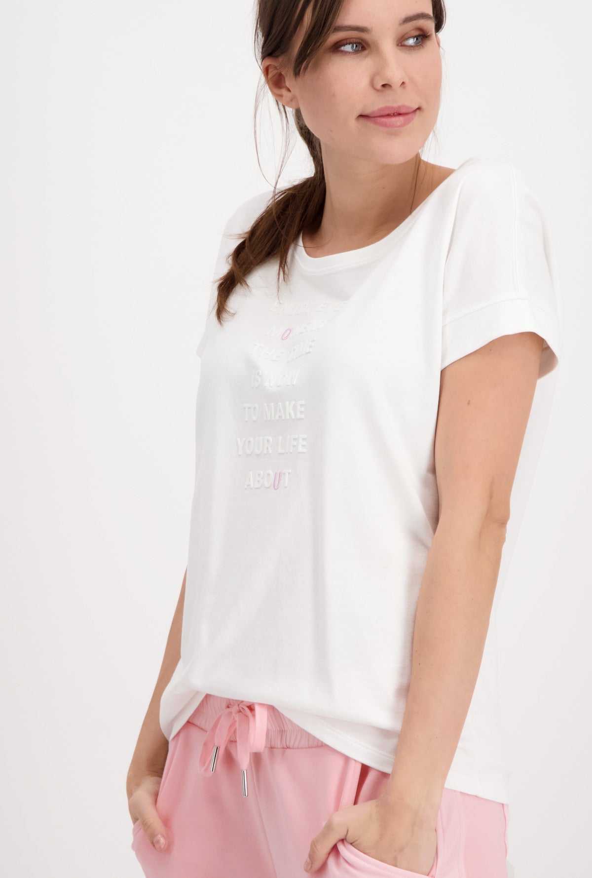 Shop Jump Into Spring T-Shirt | White - Monari