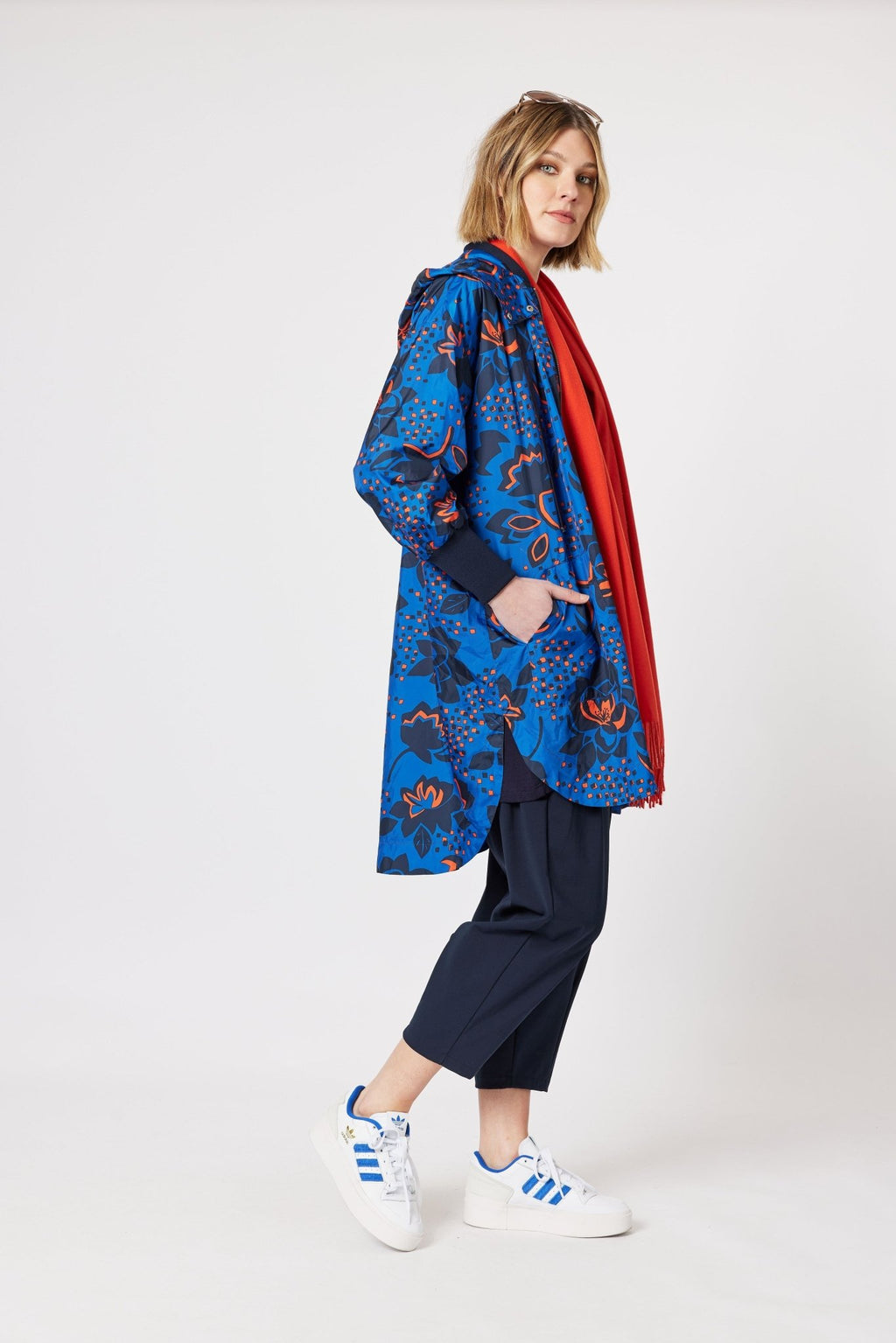 Shop Katrina Jacket in Cobalt - Clarity