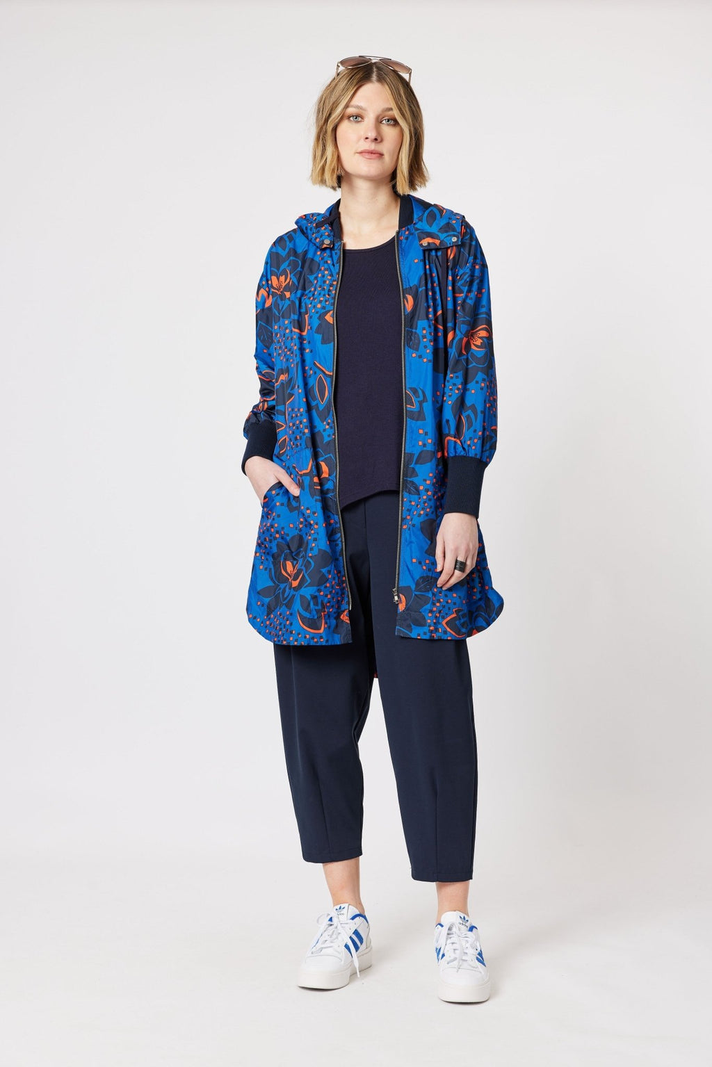 Shop Katrina Jacket in Cobalt - Clarity
