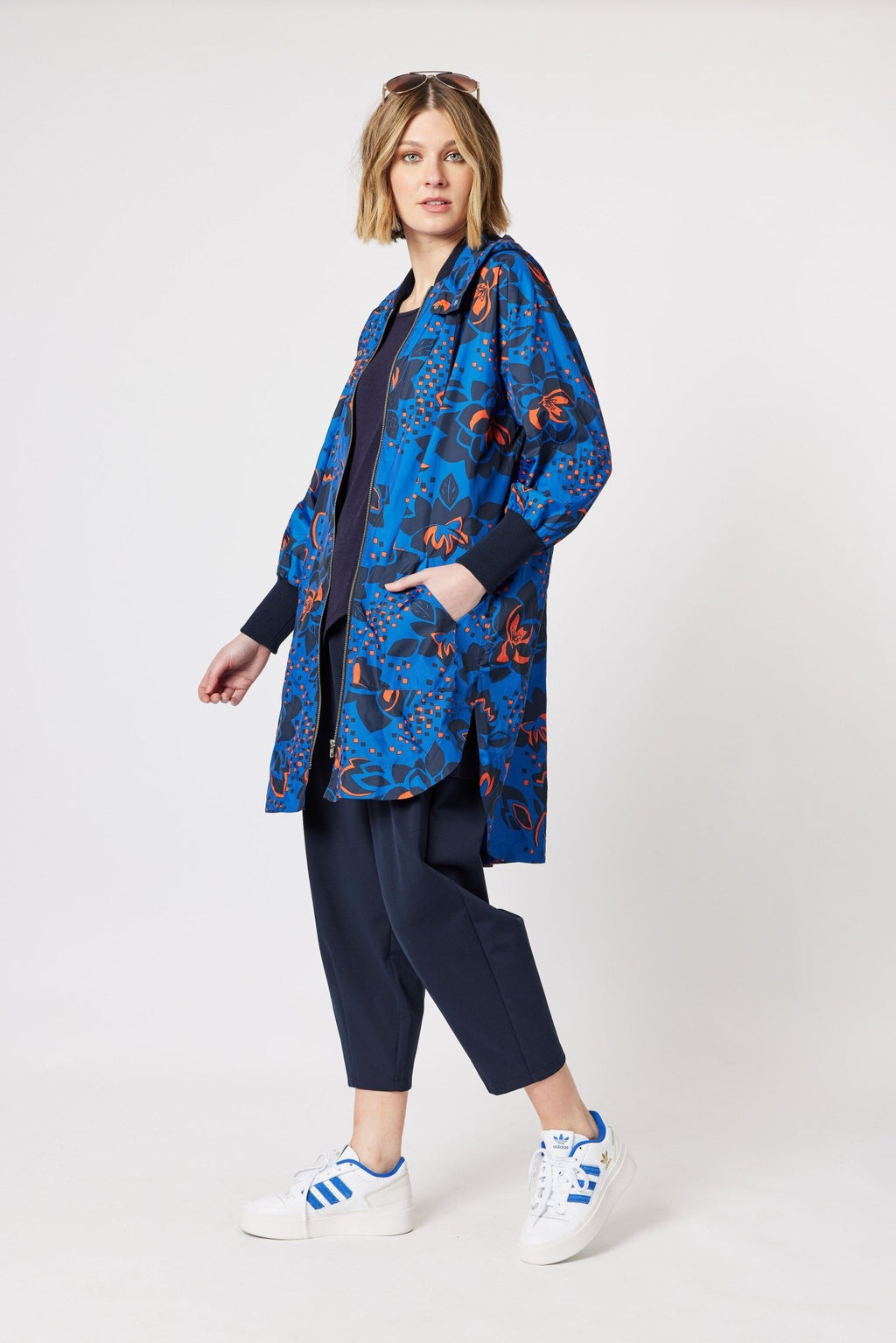 Shop Katrina Jacket in Cobalt - Clarity