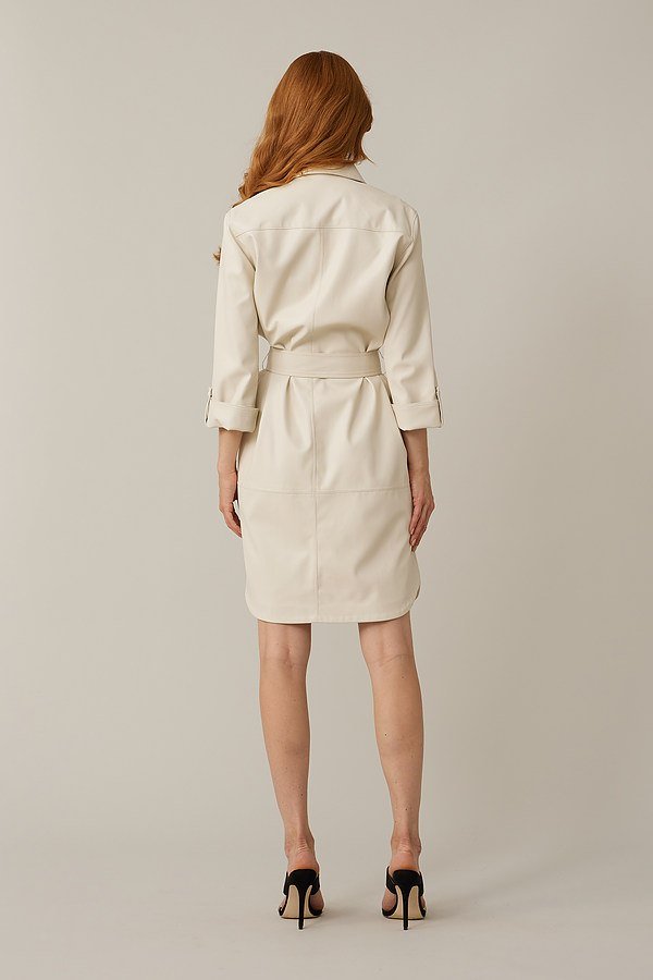 Shop Leatherette Dress Style 221935 - Joseph Ribkoff