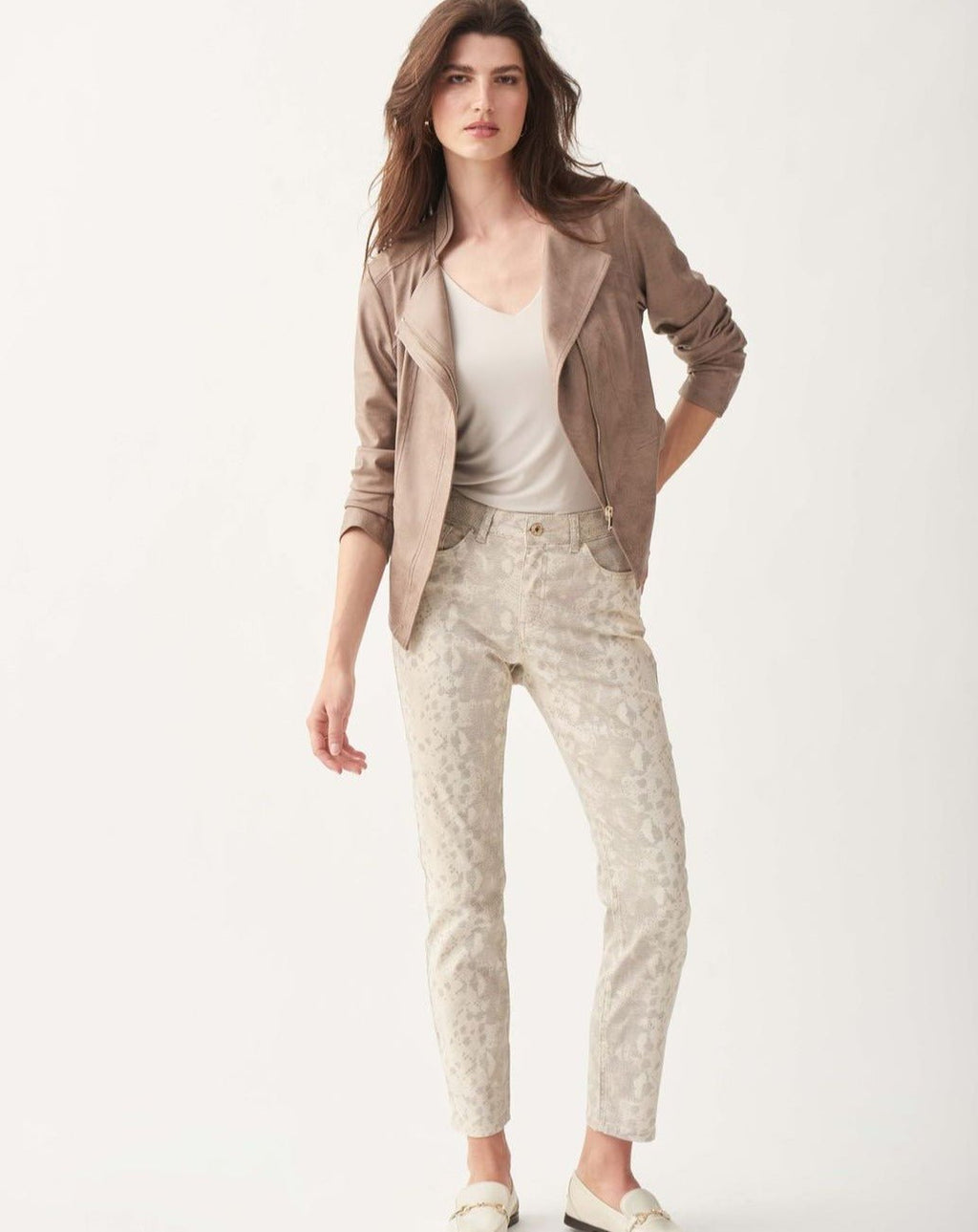 Shop Lightweight Jean Style 221940 | Sand - Joseph Ribkoff