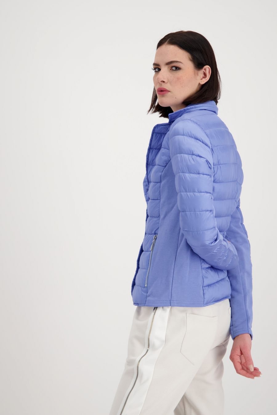 Shop Lightweight Quilted Puffer Jacket | Blue - Monari