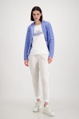 Shop Lightweight Quilted Puffer Jacket | Blue - Monari