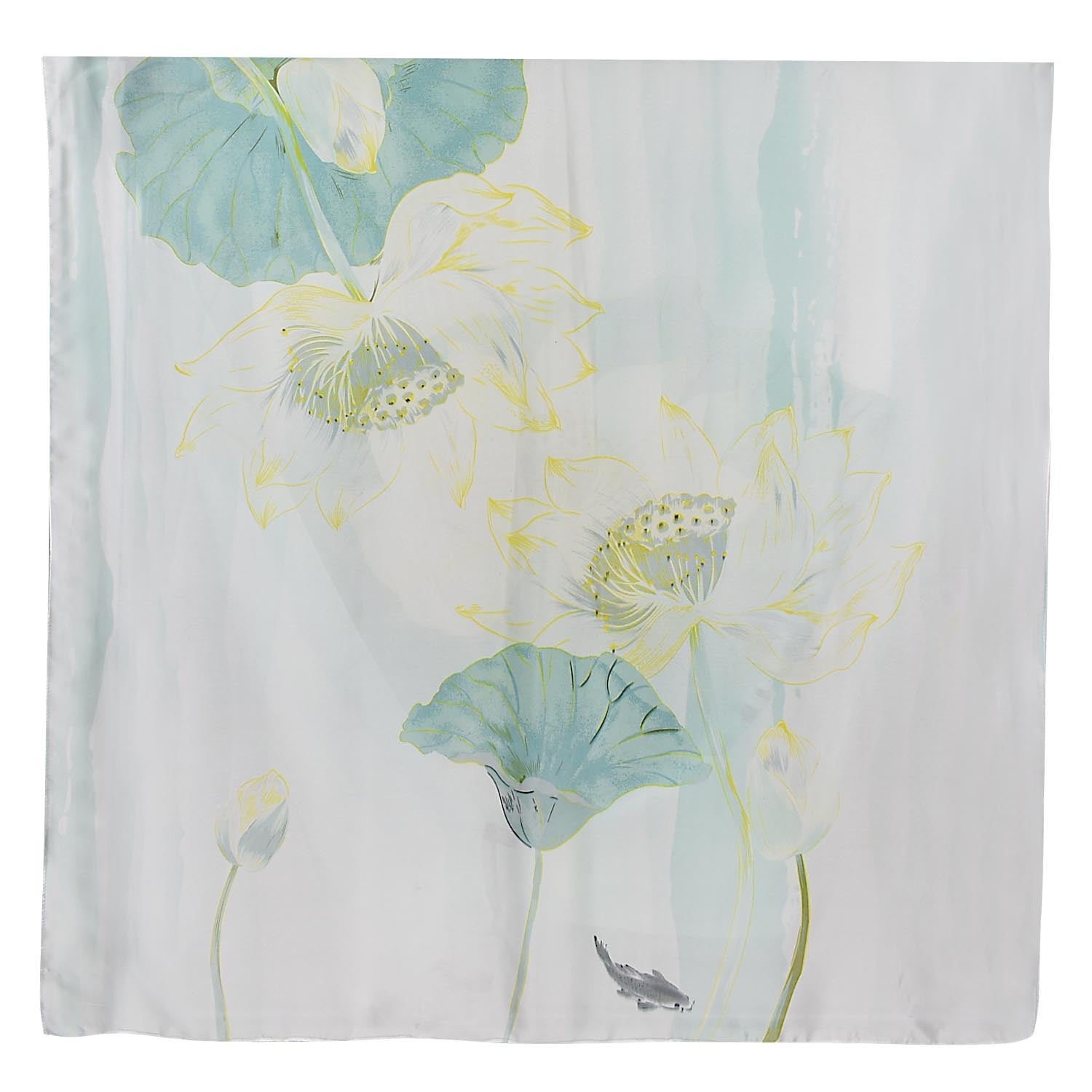 Shop Lily Pad Scarf in Light Teal - Taylor Hill Scarves
