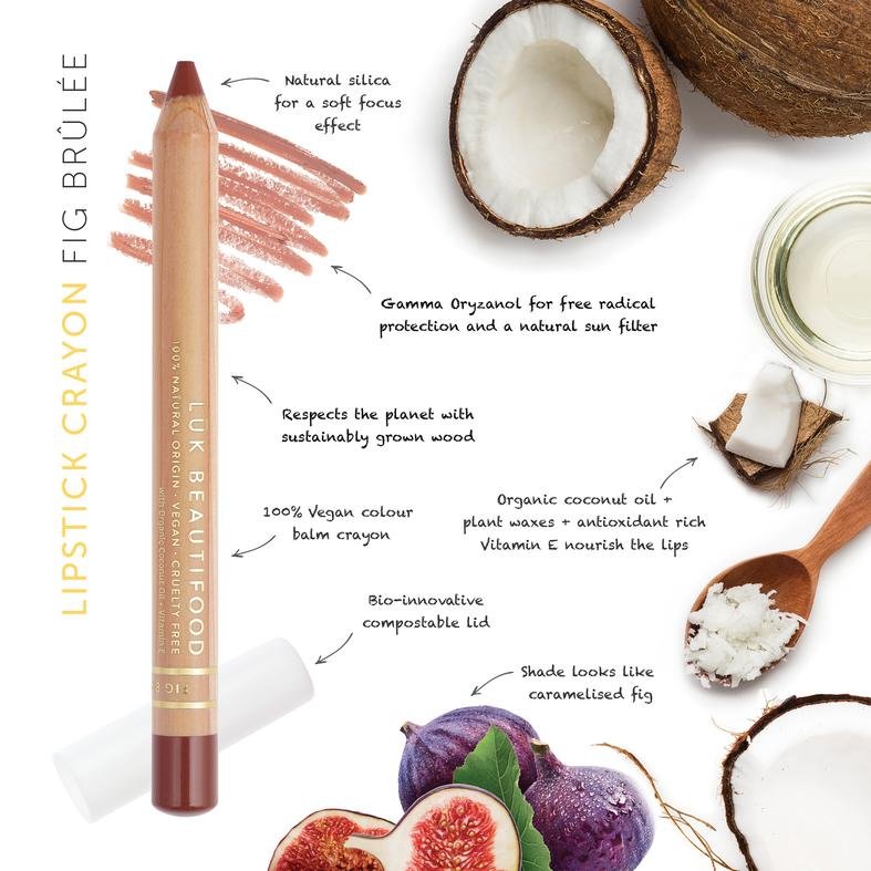 Shop Luk Lipstick Crayon in Fig Brûlée - Luk