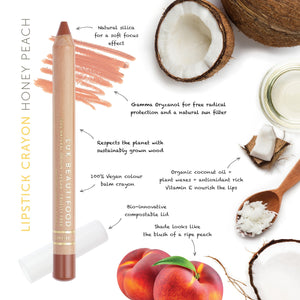 Shop Luk Lipstick Crayon in Honey Peach - Luk