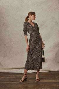 Shop Madie Midi Dress | Kaleidascope Print - Cable Melbourne
