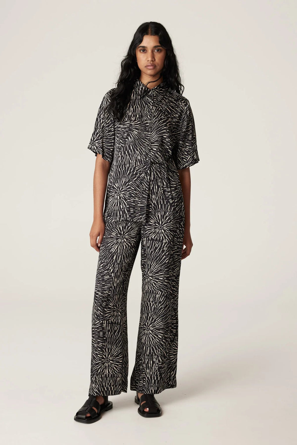 Shop Madie Pant | Kaleidascope Print - Cable Melbourne