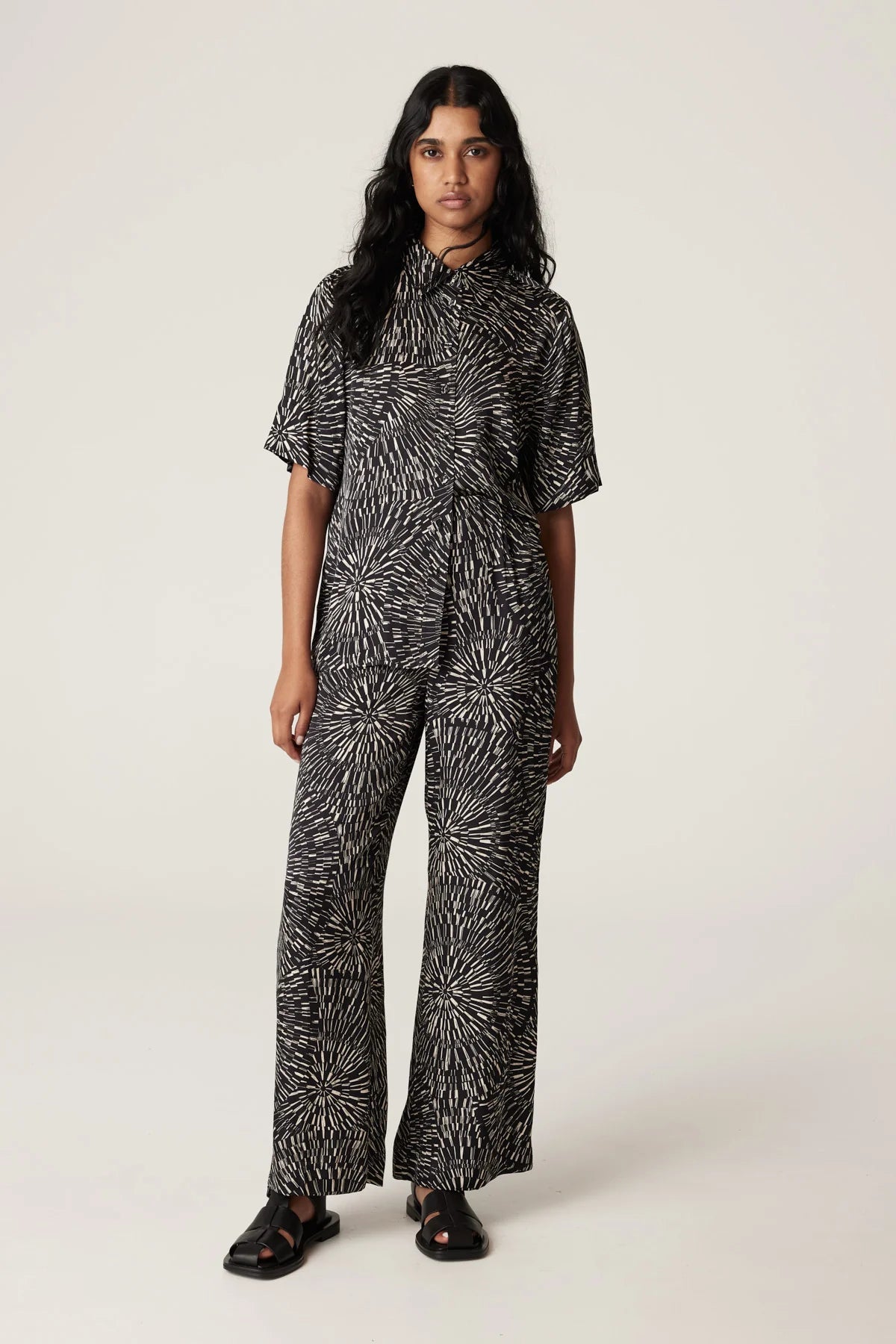 Shop Madie Pant | Kaleidascope Print - Cable Melbourne