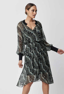 Shop Manhattan Dress │ Midnight Cascade - ONCEWAS