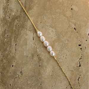 Shop Maritime Necklace | Freshwater Seed Pearls - Bianc