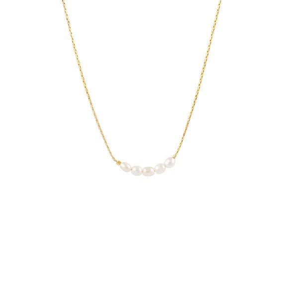 Shop Maritime Necklace | Freshwater Seed Pearls - Bianc