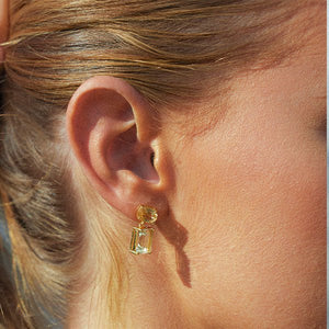 Shop Monaco Earrings | Gold - Bianc