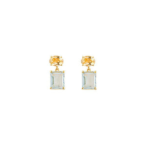 Shop Monaco Earrings | Gold - Bianc