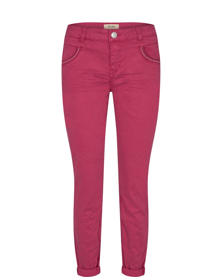 Shop Naomi Row Saturday Pant | Cerise - Mos Mosh