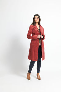 Shop Of Your Own Accord Coat │ Berry - Foil