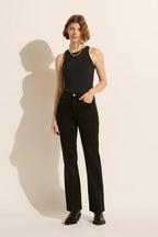 Shop Outland Denim Ren High Rise Flare Jean | Black - Outland Denim