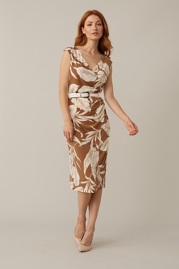 Shop Palm Wrap Dress Style 221036 - Joseph Ribkoff