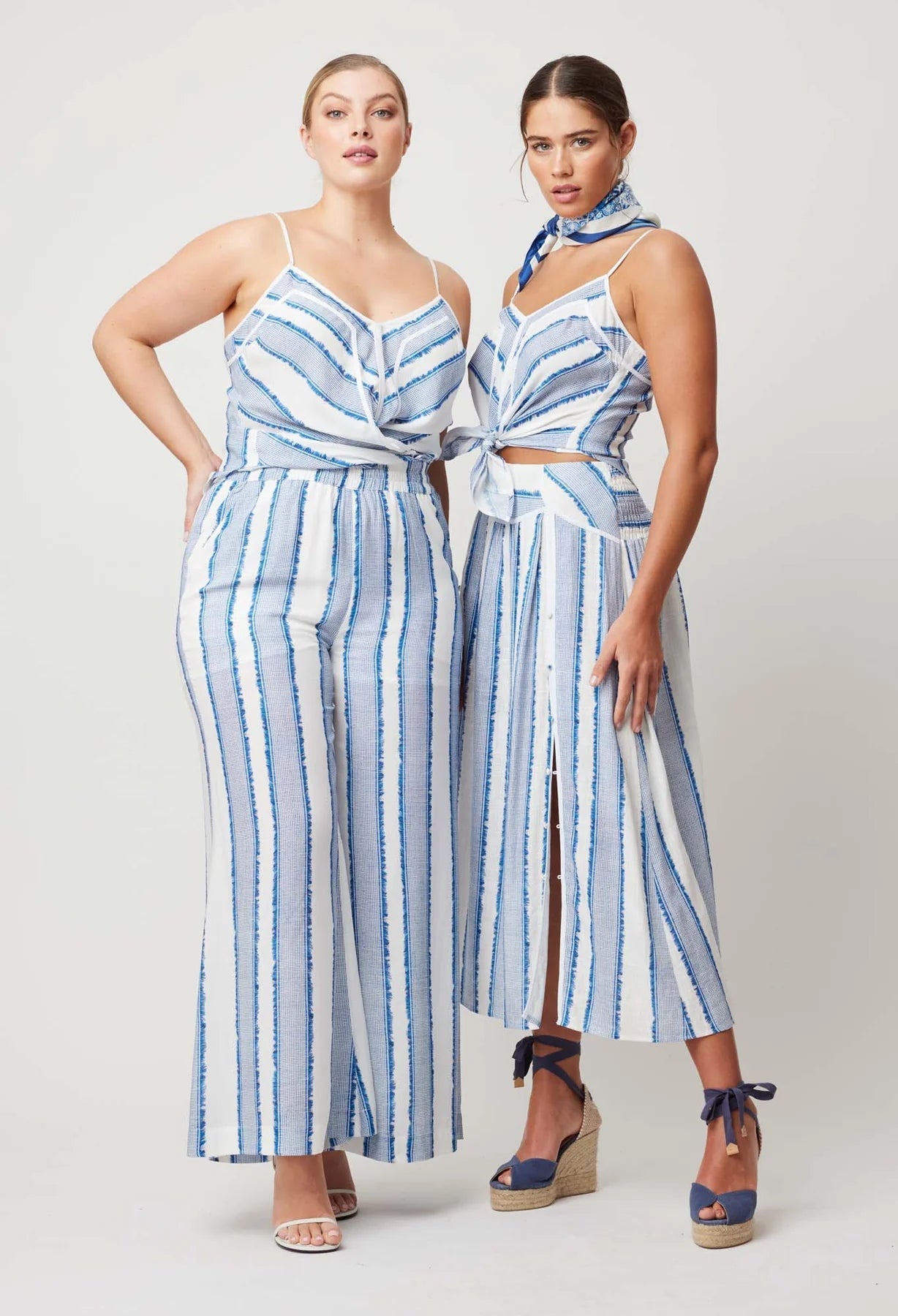 Shop Panama Viscose Cami | Sorrento Stripe - ONCEWAS