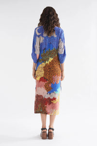 Shop Pej Midi Dress | Tarot Print - Elk The Label