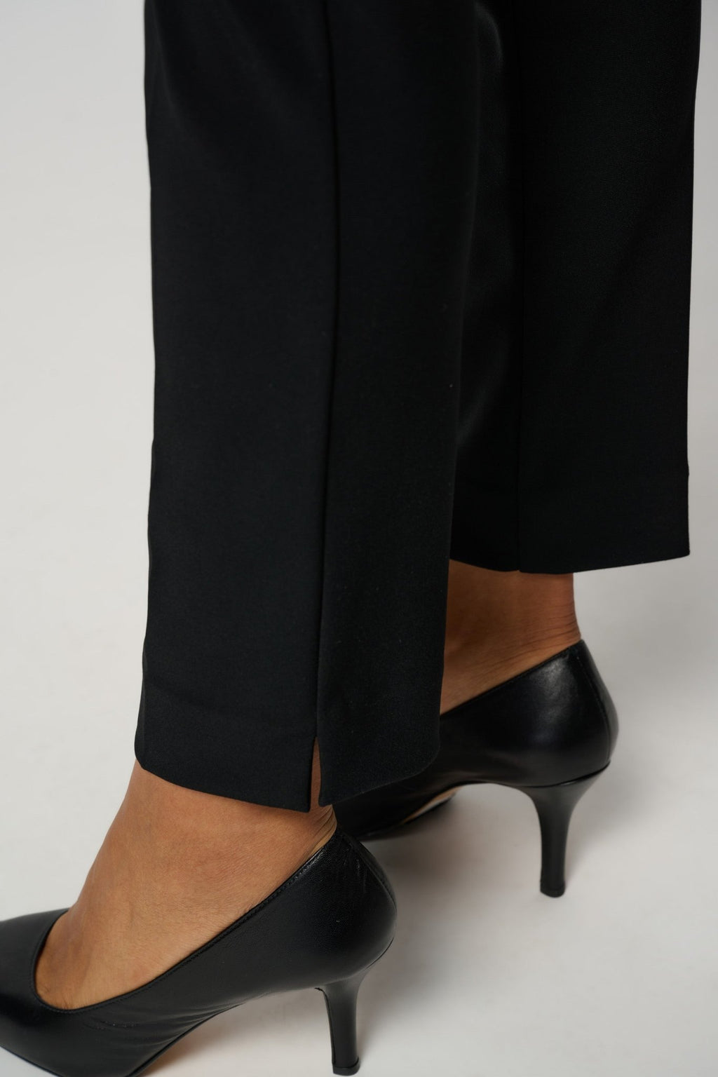Shop PRE-ORDER Joseph Ribkoff Classic Tailored Slim Pant Style 144092 | Black - Joseph Ribkoff
