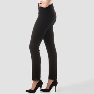 Shop PRE-ORDER Joseph Ribkoff Classic Tailored Slim Pant Style 144092 | Black - Joseph Ribkoff