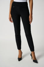 Shop PRE-ORDER Joseph Ribkoff Classic Tailored Slim Pant Style 144092 | Black - Joseph Ribkoff
