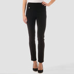 Shop PRE-ORDER Joseph Ribkoff Classic Tailored Slim Pant Style 144092 | Black - Joseph Ribkoff