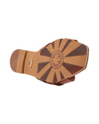 Shop PRE-ORDER Sicily Leather Slide | Cognac - Mos Mosh