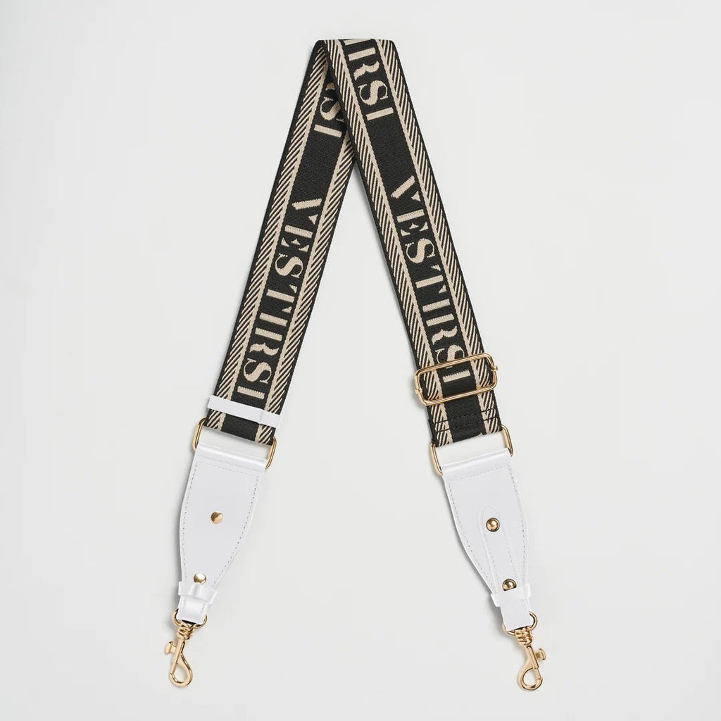 Shop PRE-ORDER Woven Strap | White Smooth Leather - Vestirsi