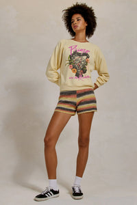 Shop Prince and the Revolution Raglan Sleeve Crew in Yellow Fizz by Daydreamer - Daydreamer