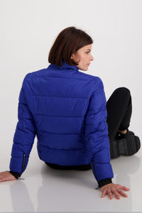 Shop Quilted Puffer Jacket | Royal Blue - Monari