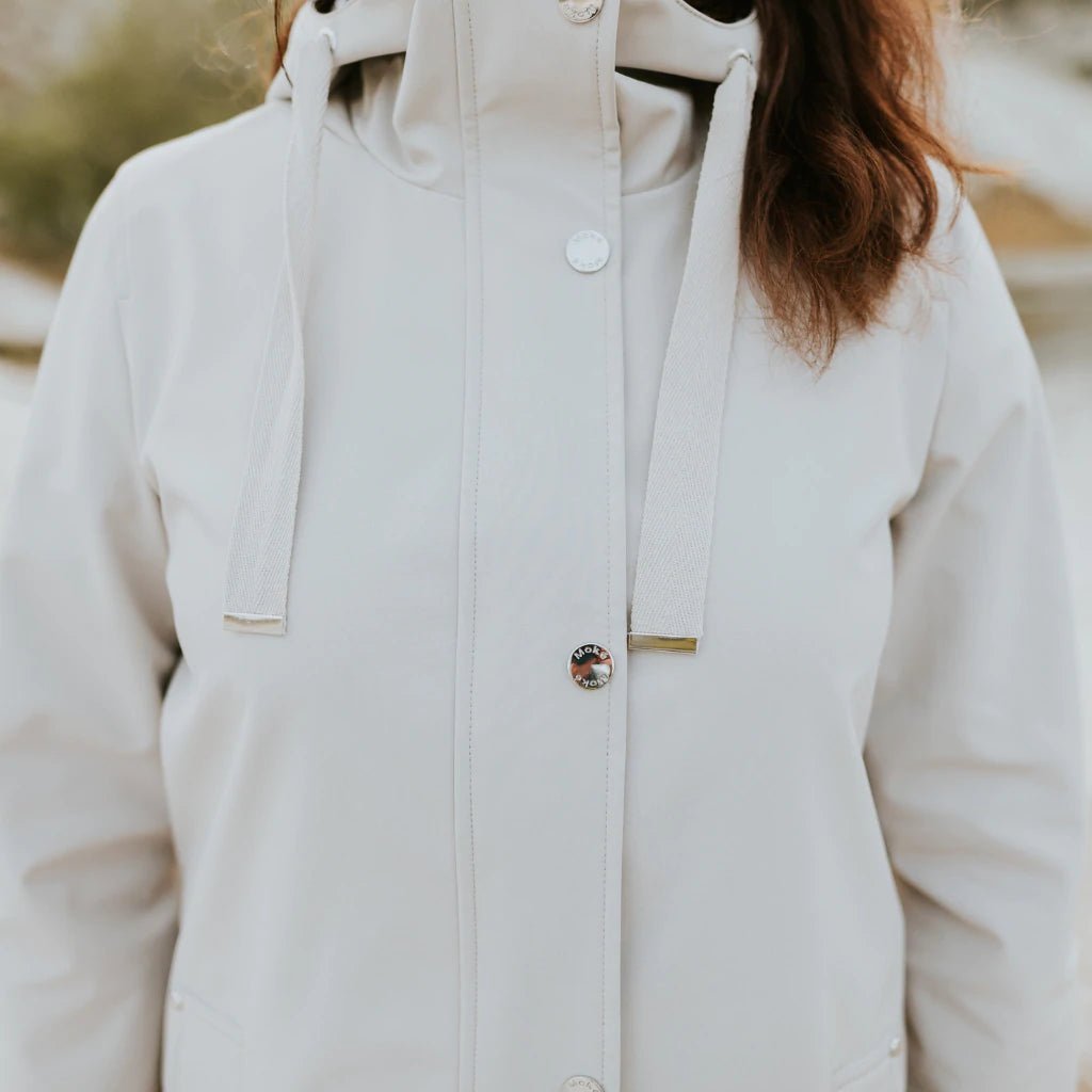 Shop Rach Women's Long Lined Soft Shell Coat - Moke